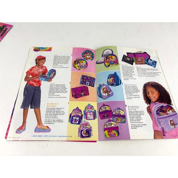 Vintage Official Lisa Frank Spring 2001 Edition Fan Magazine Rare - Picture 7 of 7